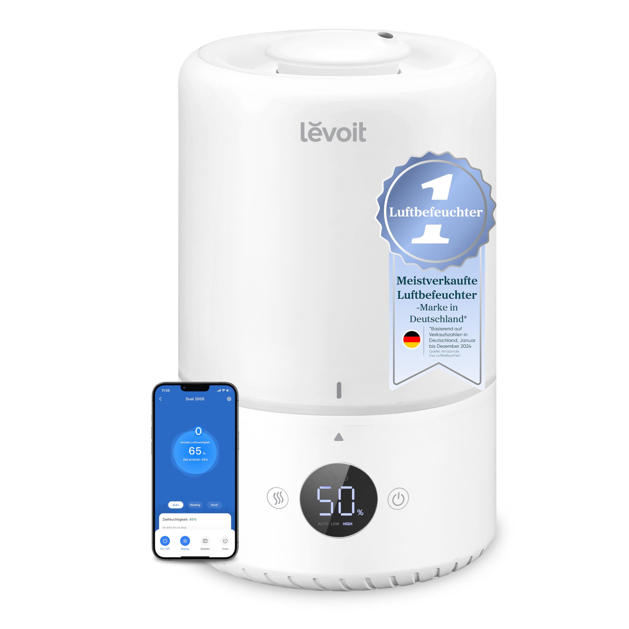 🌿 Levoit 19dB leise Top Fill Luftbefeuchter - Angebot