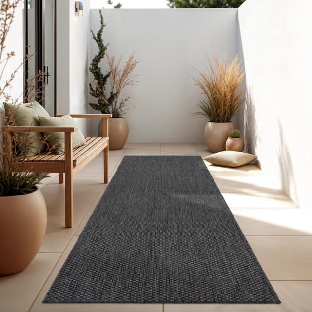 Paco Home Outdoor Teppich Flachgewebe Sisaloptik Modern Einfarbig meliert wetterfest & pflegeleicht Küchenteppich 🌿🏡