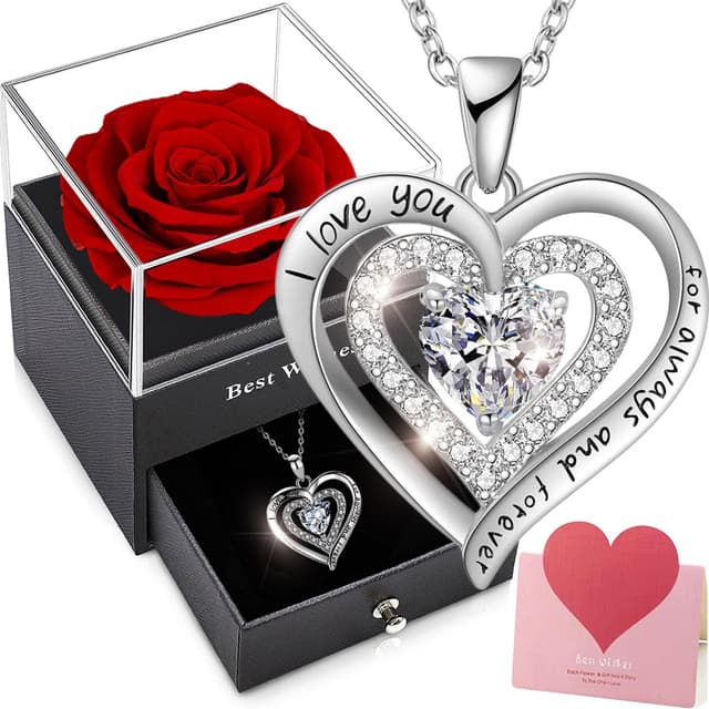 🌹 Ewige Rosen Geschenkbox - Romantisches Geschenk für besondere Anlässe 🌹