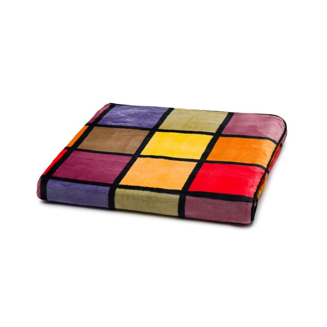 Angebot: Gözze Kuscheldecke - Orange/Rot/Gelb 🧡❤️💛