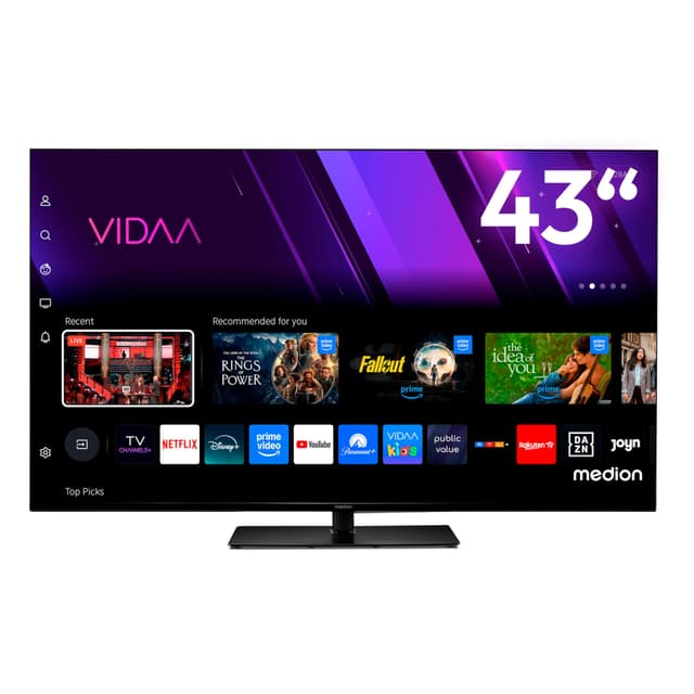 📺 MEDION 107 cm (43 Zoll) Fernseher 4K - 2025 108 cm (43 Zoll) 🌟