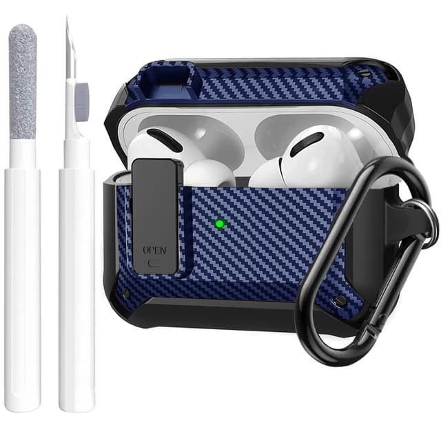 OTOP Airpods Pro 2 Hülle Case Verschlussdeckel mit Reinigungsset 👍