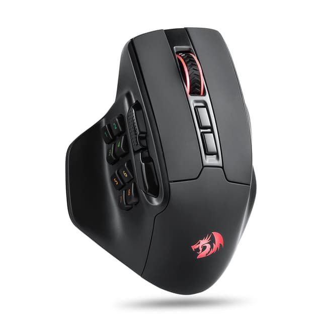 🎮 Redragon M811 Pro Wireless MMO Gaming Maus: 15 Tasten, RGB, Kabellos! 🌟