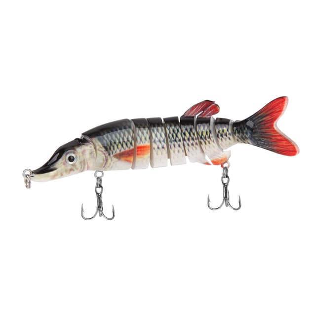🎣 CREECHWA Hecht Köder, Angelköder Forelle Barsch Köder, Wobbler Hecht, Bewegt Sich Wie EIN Echter Fisch Stil 4 - Sonderangebot!