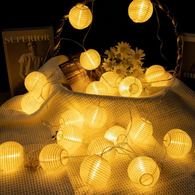 🏮🌟 LED Laternen Lichterkette - Deal des Tages! 🌟🏮