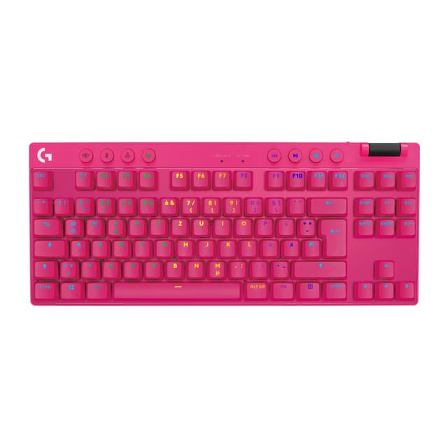 Logitech G PRO X TKL LIGHTSPEED kabellose Gaming-Tastatur 💥 Magenta Rosa Angebot! 💥