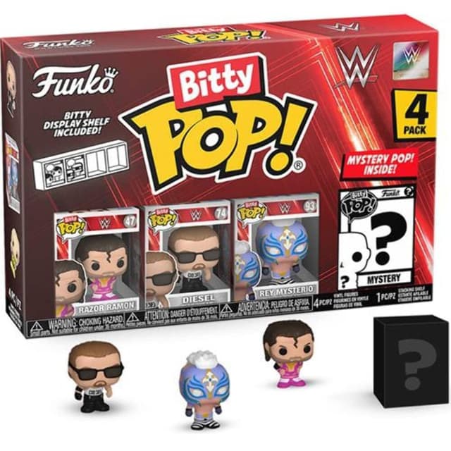 🌟 Angebot: Funko Pop! Sammelfigur Breezy Cave 63 - WWE Bitty Pops!