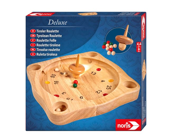 🎲 Noris 606101930 Deluxe Tiroler Roulette 🎰