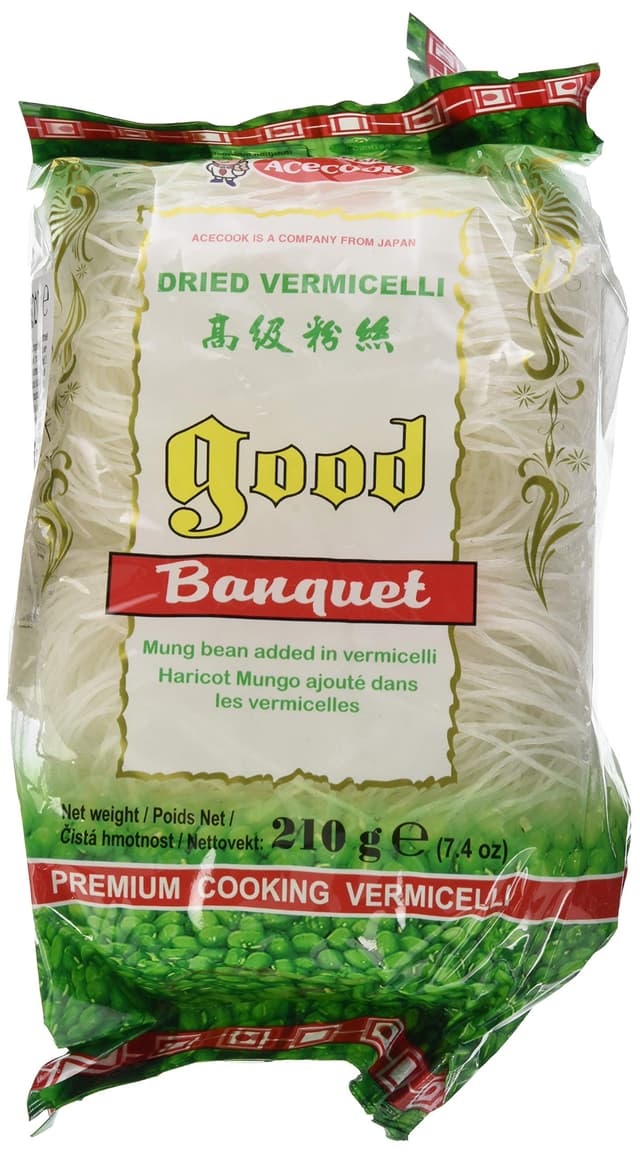 🍜 SALES! ACECOOK - GD Bohnen Vermicelli - (1 X 210 GR) 210 g (1er Pack) 🍜