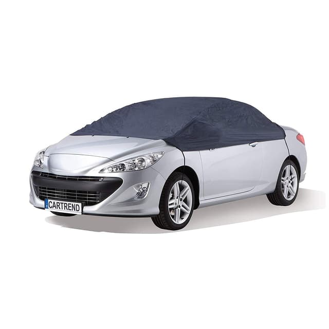 🚗🌞 Cartrend Halbgarage 'New Generation' - Größe M, blau