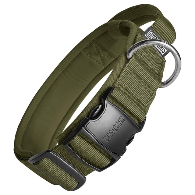 🐕‍🦺🌿 OneTigris Hunde Halsband Ranger Grün L | 19.19€
