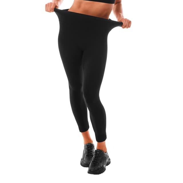 🌟 Leafigure Leggings Damen High Waist - Leggins Blickdicht Schwarze für Sport Gym Yoga L-XL Schwarz 🌟