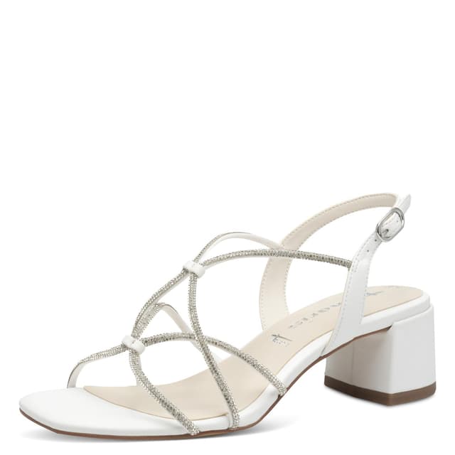 👠 Tamaris Sandalette 1-28236-42 Weiß in Größe 41 EU - Reduziert! 👠