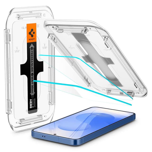 Spigen Glas.tR EZ Fit Schutzfolie für Samsung Galaxy S25/S24 📱🛡️