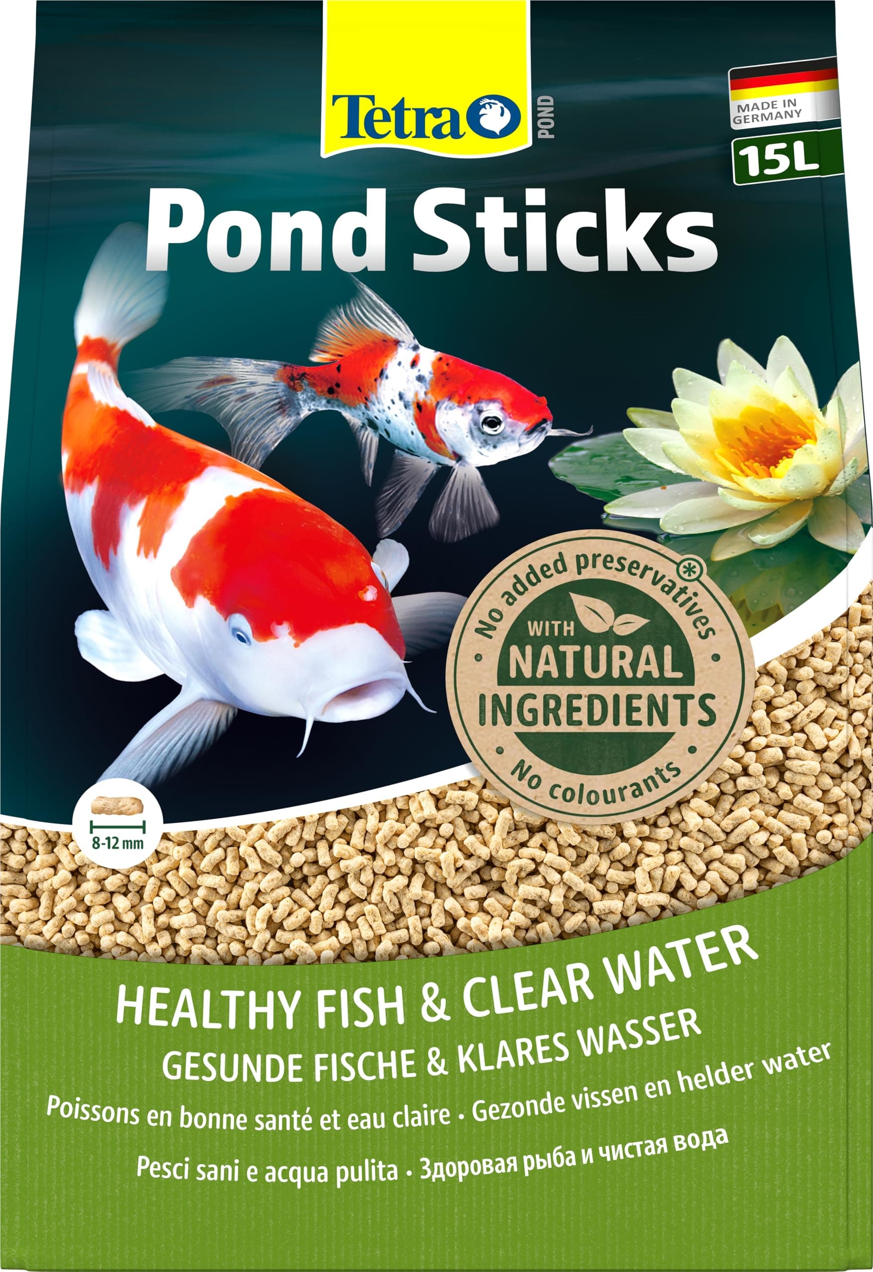 🐠🌿🌊 Tetra Pond Sticks - Fischfutter für gesunde und klare Teiche 🌊🌿🐠