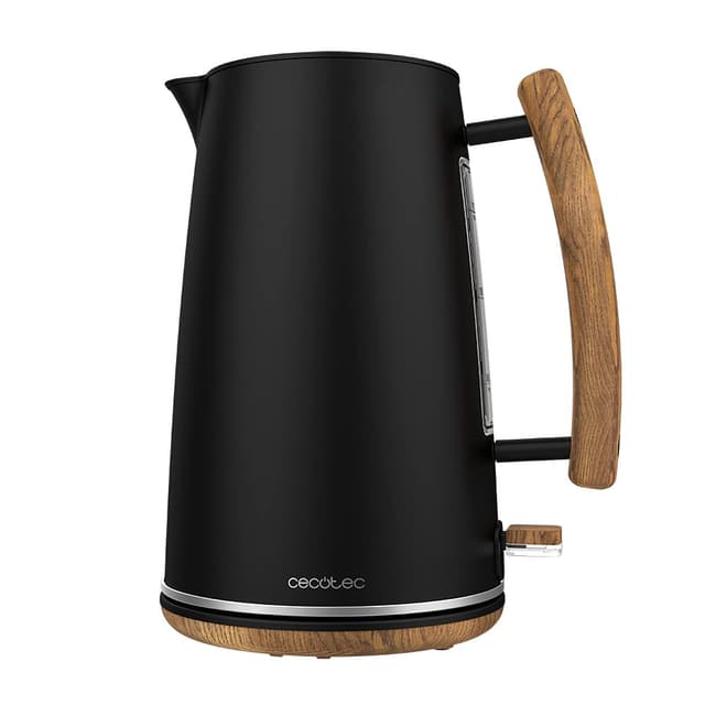 🔥 Deal des Tages! Cecotec Wasserkocher Thermosense 400 Black Woody 1,7L 3000W Schwarz 🔥