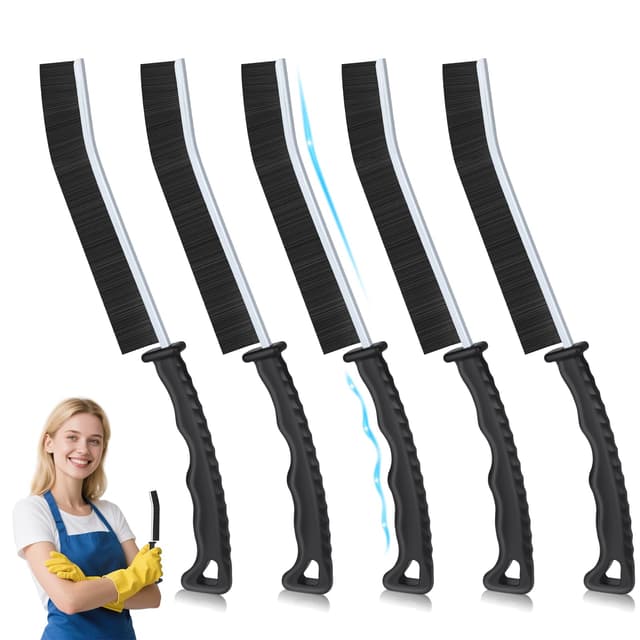 🧹 Alyvisun 5 Stück Eckenreinigungsbürste | Finebrush Fugenreinigungsbürste