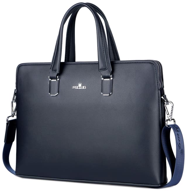FSD.WG Herren Business Tasche, Wasserdichte Leder Aktentasche 👔💼