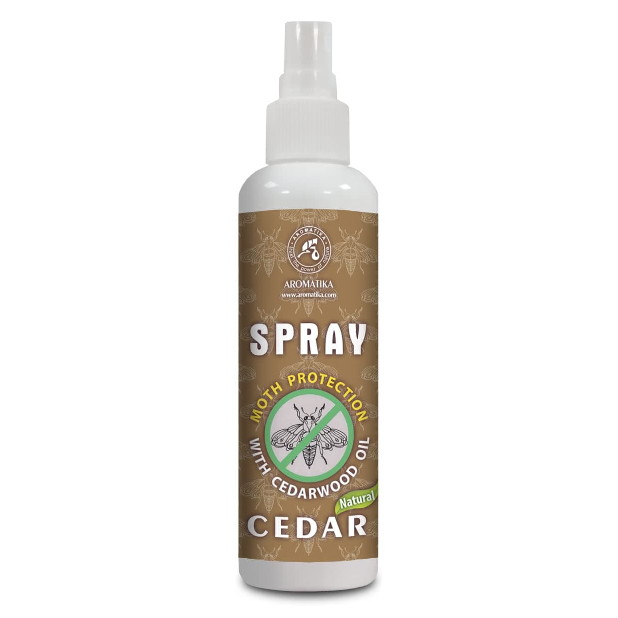 🌿🍋 Mottenspray 250ml mit Zedernholzöl und Zitroneöl - Natürlicher Mottenschutz 🌿🍋