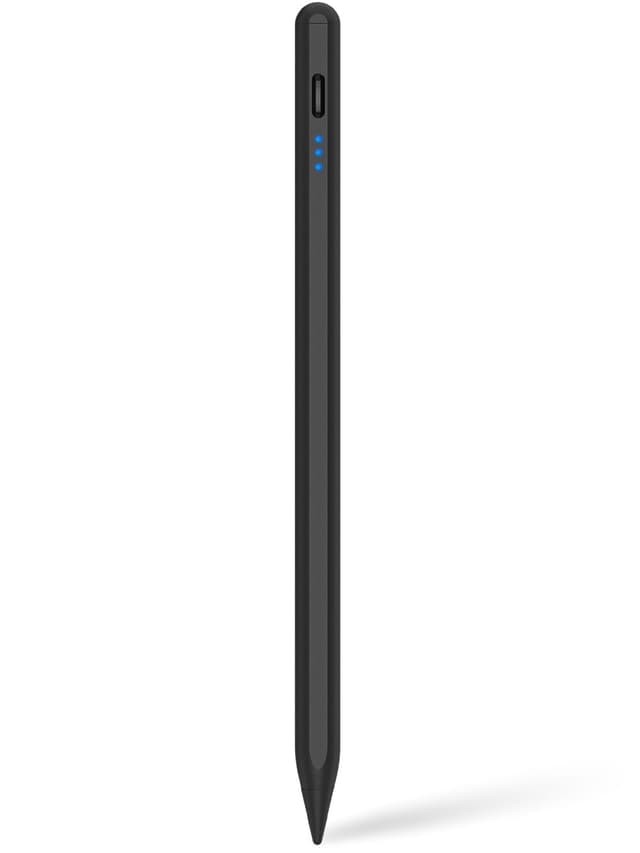 🎨📱 Stift für iPad A16 2025-2018 | Stylus Pen mit Tilt Sensitive & Palm Rejection | iPencil Kompatibel mit iPad 6-11/A16, Air 3-5/M2/M3, Mini 5-6, Pro 11"/12.9"/13''/M4 schwarz