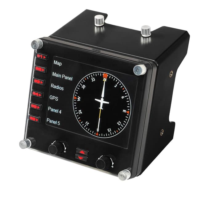 🛫 Logitech G Saitek Pro Flight Instrumenten-Panel - Flugsimulator Steuerpanel