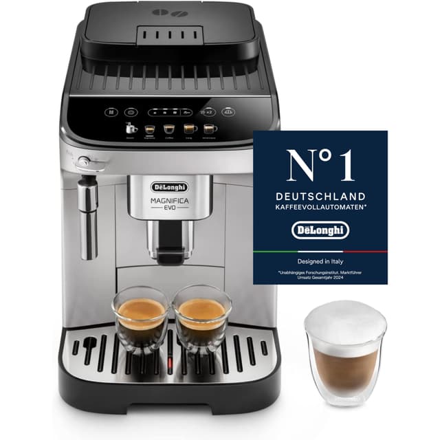 De'Longhi Magnifica Evo ECAM 292.33.SB Kaffeevollautomat 🌟 5 Getränke Silber 🌟