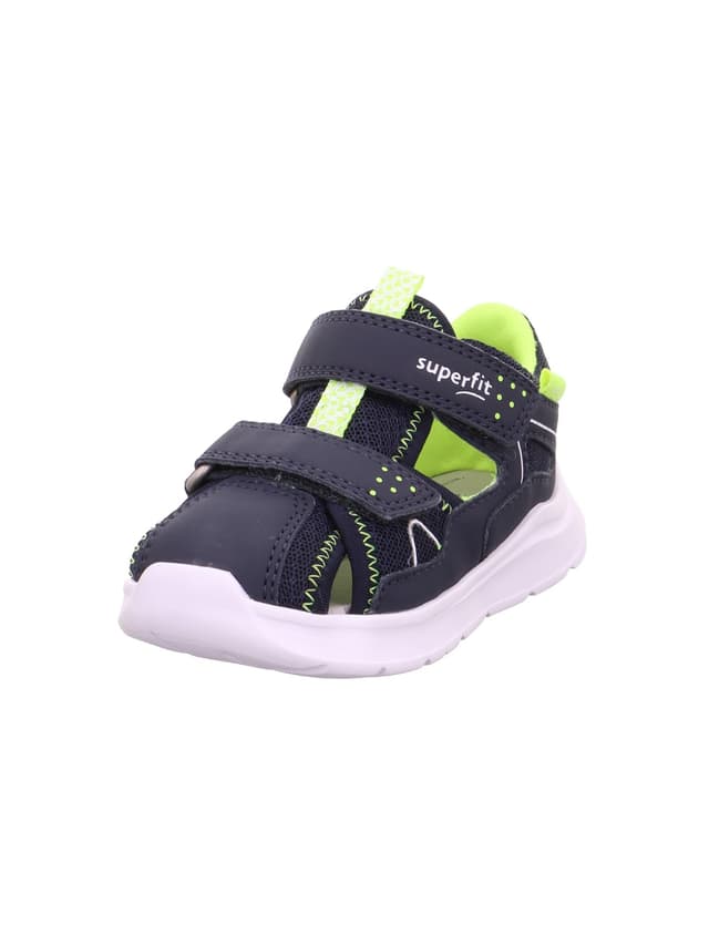 🌊👶 Superfit Baby Jungen Wave Sandalen 20 EU Blau Gelb 8000 - Sonderangebot!