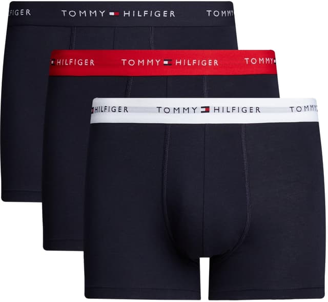 Tommy Hilfiger Um0um02763 Herren Boxershorts M Weiß (Primary Red/White/Desert Sky) 🩳🔴🤍