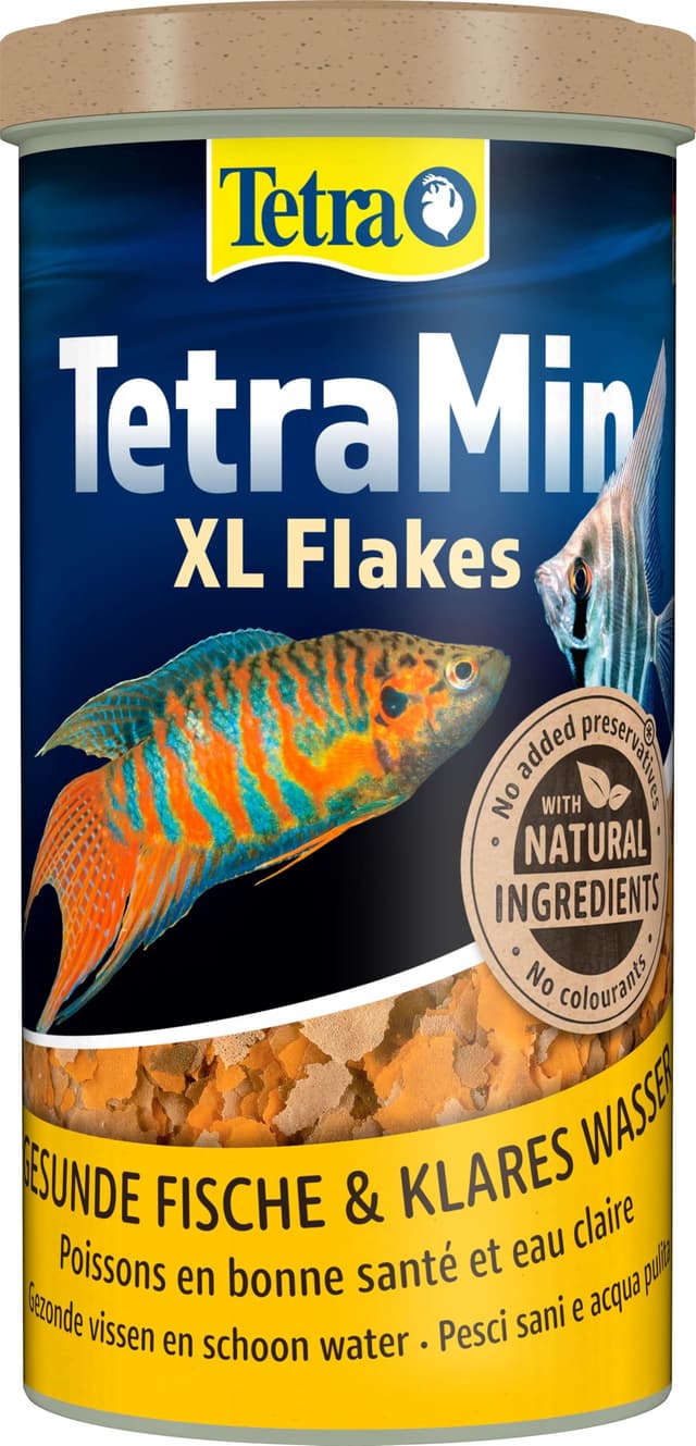 TetraMin XL Flakes - Fischfutter in Flockenform für größere Zierfische 🐟🌿🌊
