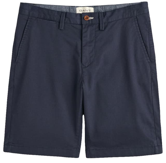 🔥 GANT Herren Slim Twill Klassische Shorts 33 Marine - Spezialangebot!