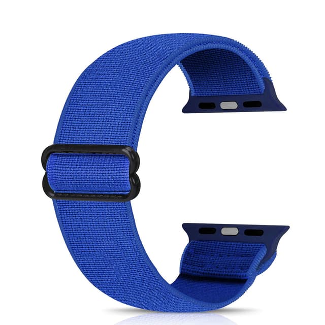 🌟 Ecogbd Elastic Ersatzarmband für Apple Watch | Kompatibel mit allen Modellen | Verstellbare Größe | Hochwertiges, weiches Nylon | Modischer Stil