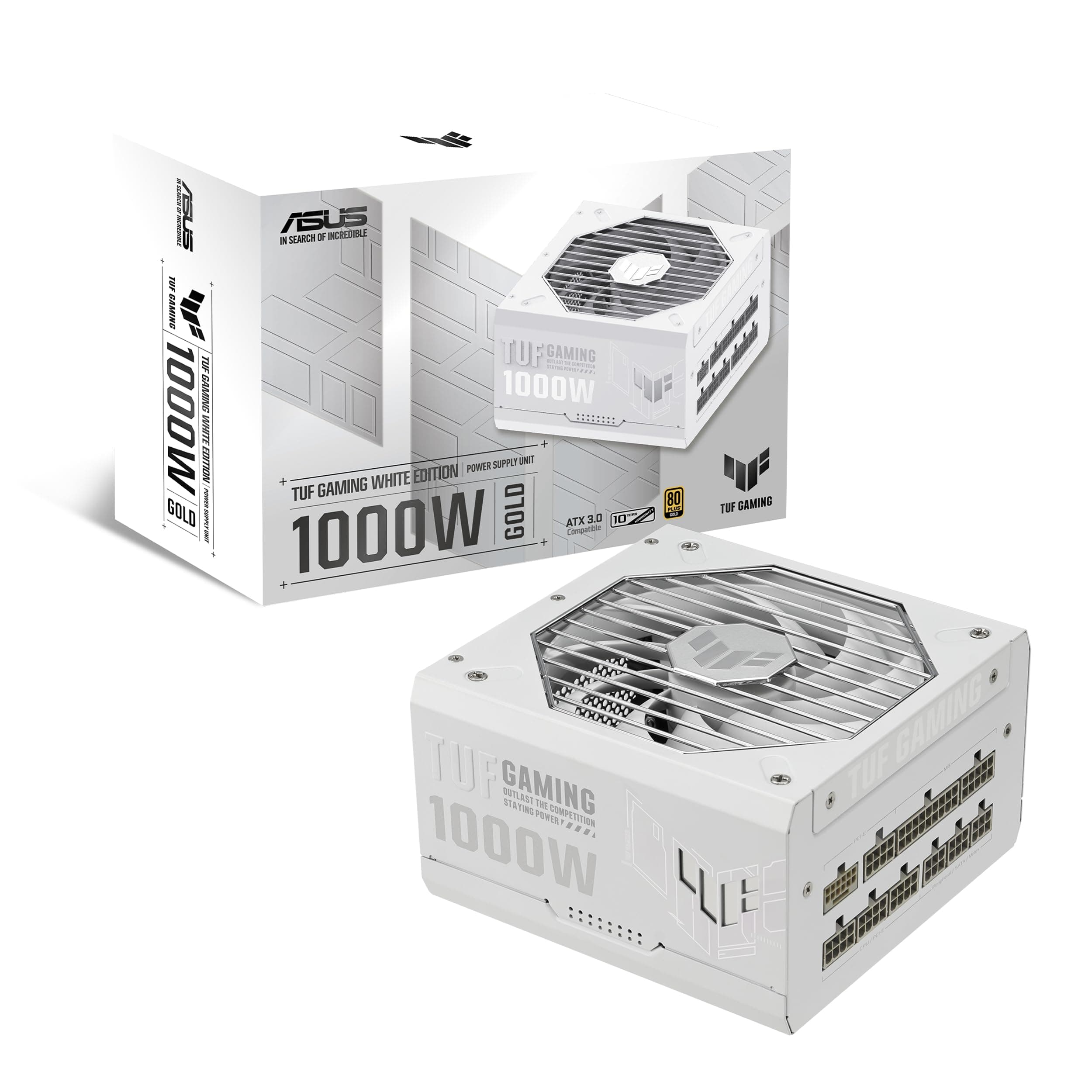 🎮 ASUS TUF Gaming 1000W Gold Gaming Netzteil - TUF Gold 1000W Weiß 🎮