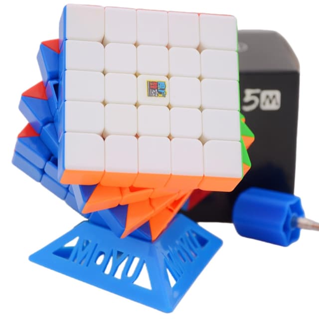 🧩 Bukefuno Moyu Meilong 5x5 M Magnetischer Zauberwürfel Stickerloser MFJS MEILONG 5x5x5 🧩