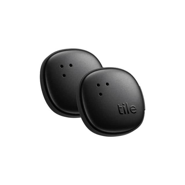 🔍📱 Tile by Life360 Sticker - Bluetooth-Tracker 2er-Pack (Schwarz) 🚲👓