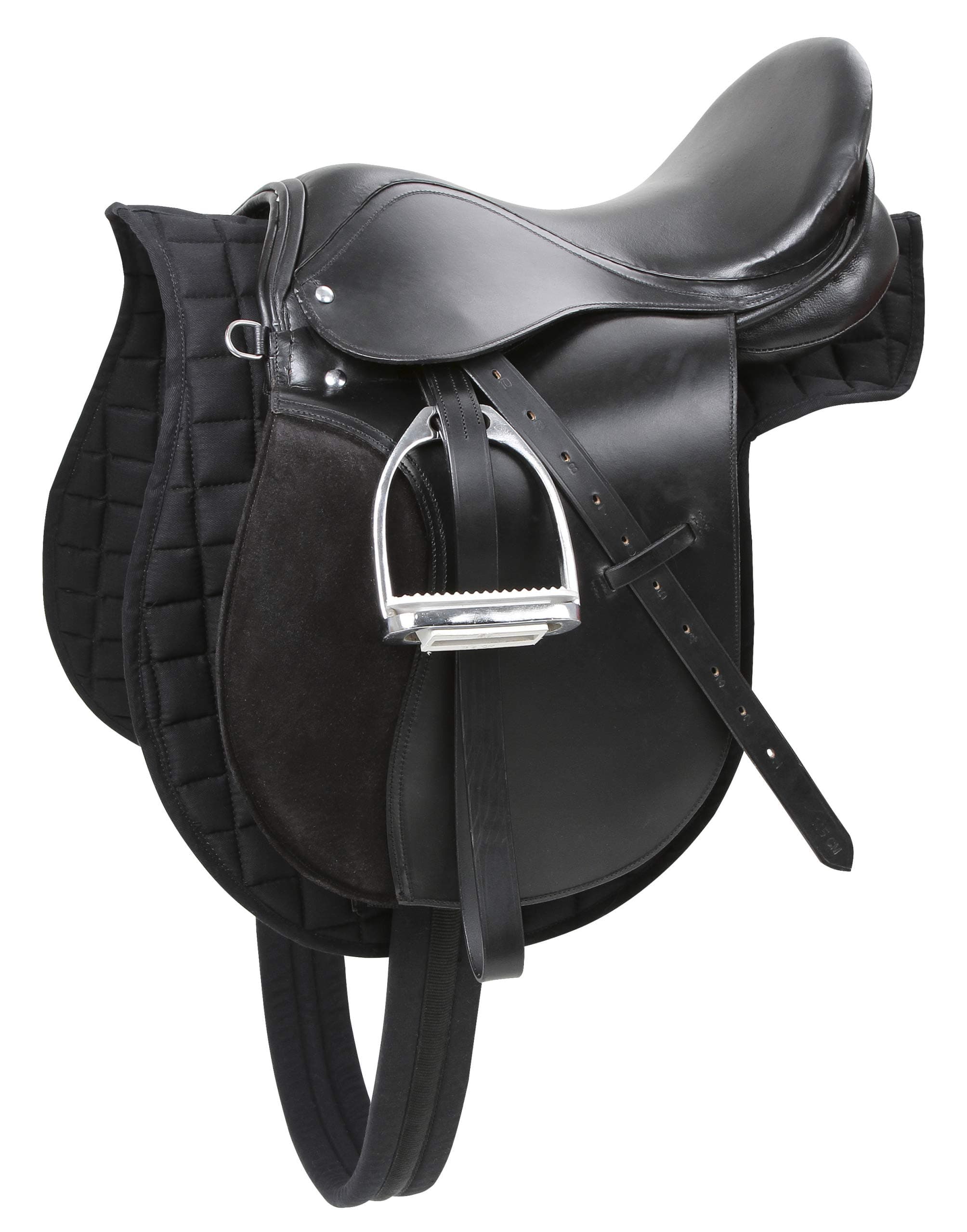 🐴🌟 Kerbl Sattelset für Ponys 16,0 Zoll Schwarz 32196 - Starterset für Reitanfänger 🌟🐴