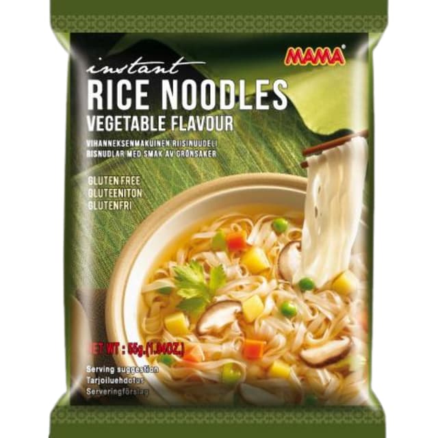 Angebot: Mama Instantreisnudeln Gemüse 🍜🌶️ - Authentisch thailändisch kochen 🇹🇭