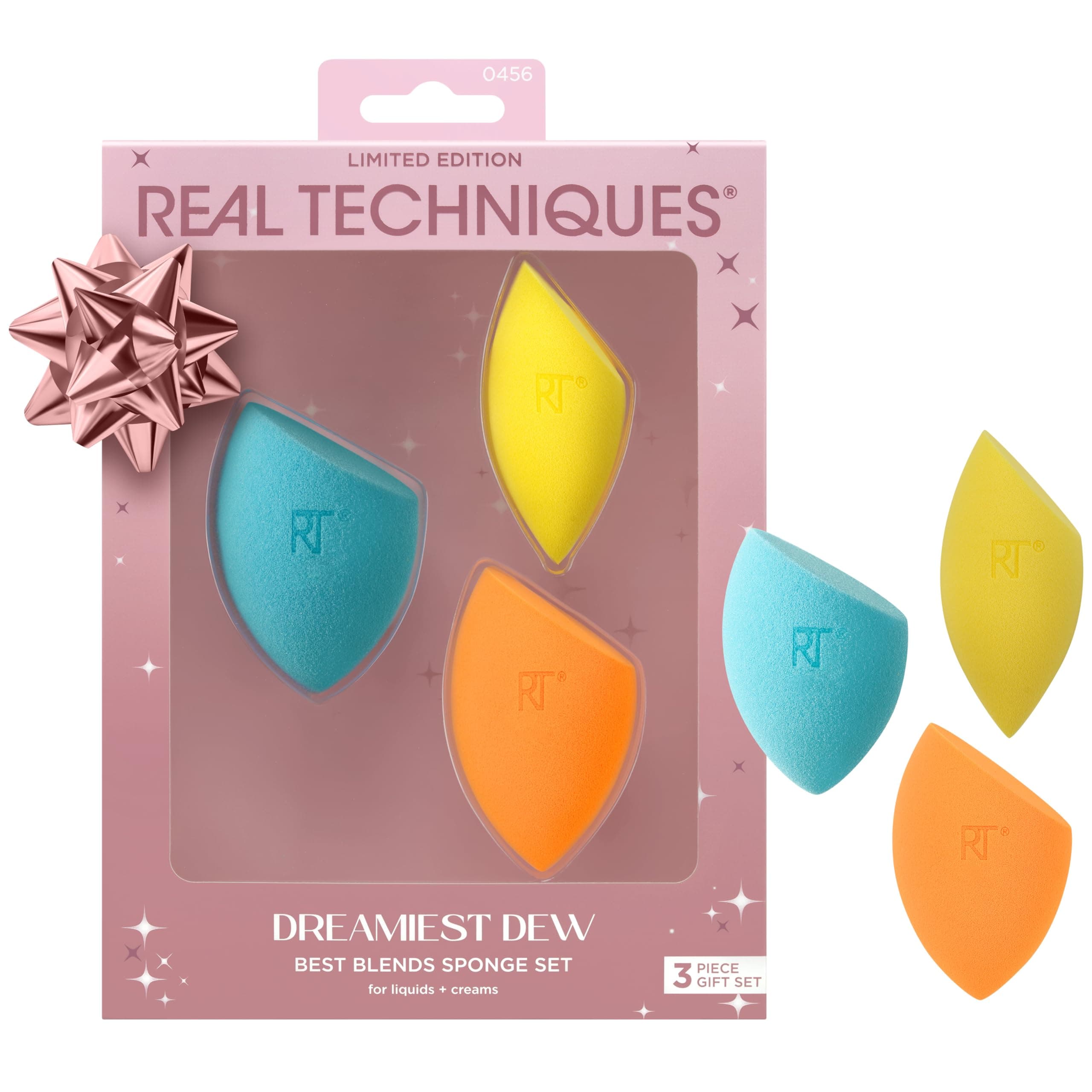 🌟 Real Techniques Dreamiest Dew Best Blends Schwamm-Set 🌟