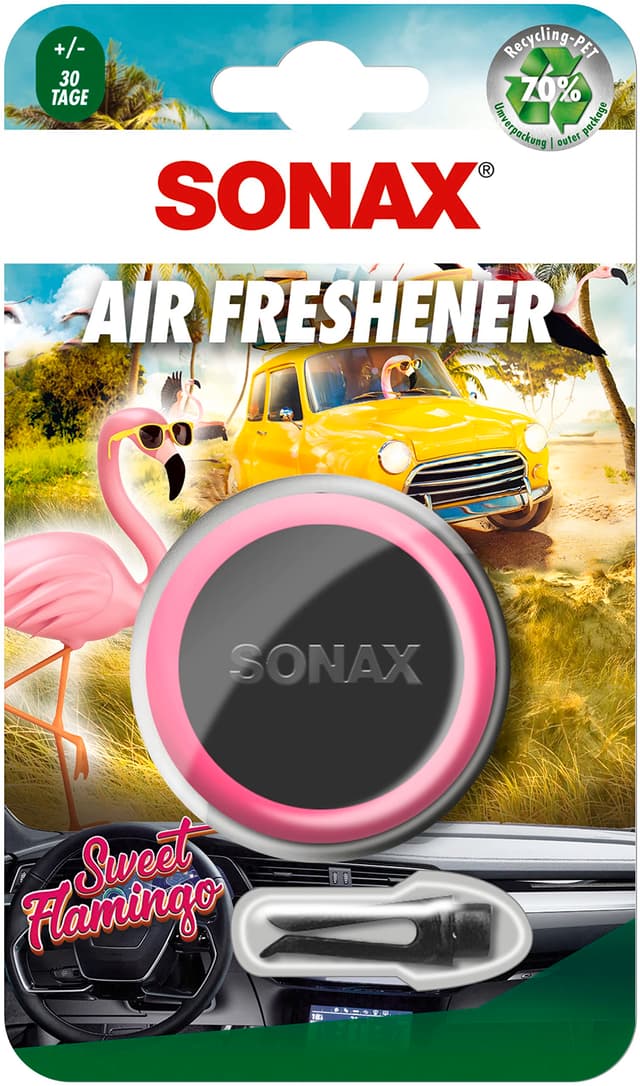 Angebot: 6x SONAX Lufterfrischer Sweet Flamingo 🚗🌸