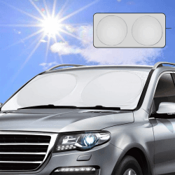 Vintoney Sonnenschutz für Windschutzscheibe | Auto Frontscheibenabdeckung | UV-Blocker