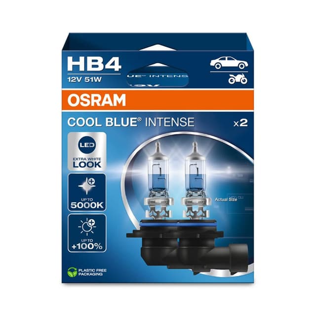 Osram COOL BLUE® INTENSE HB4 - LED-Look Scheinwerferlampe