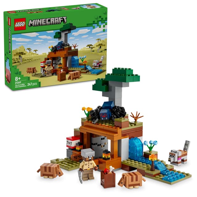 LEGO Minecraft Die Expedition zur Gürteltiermine 🎮🔥