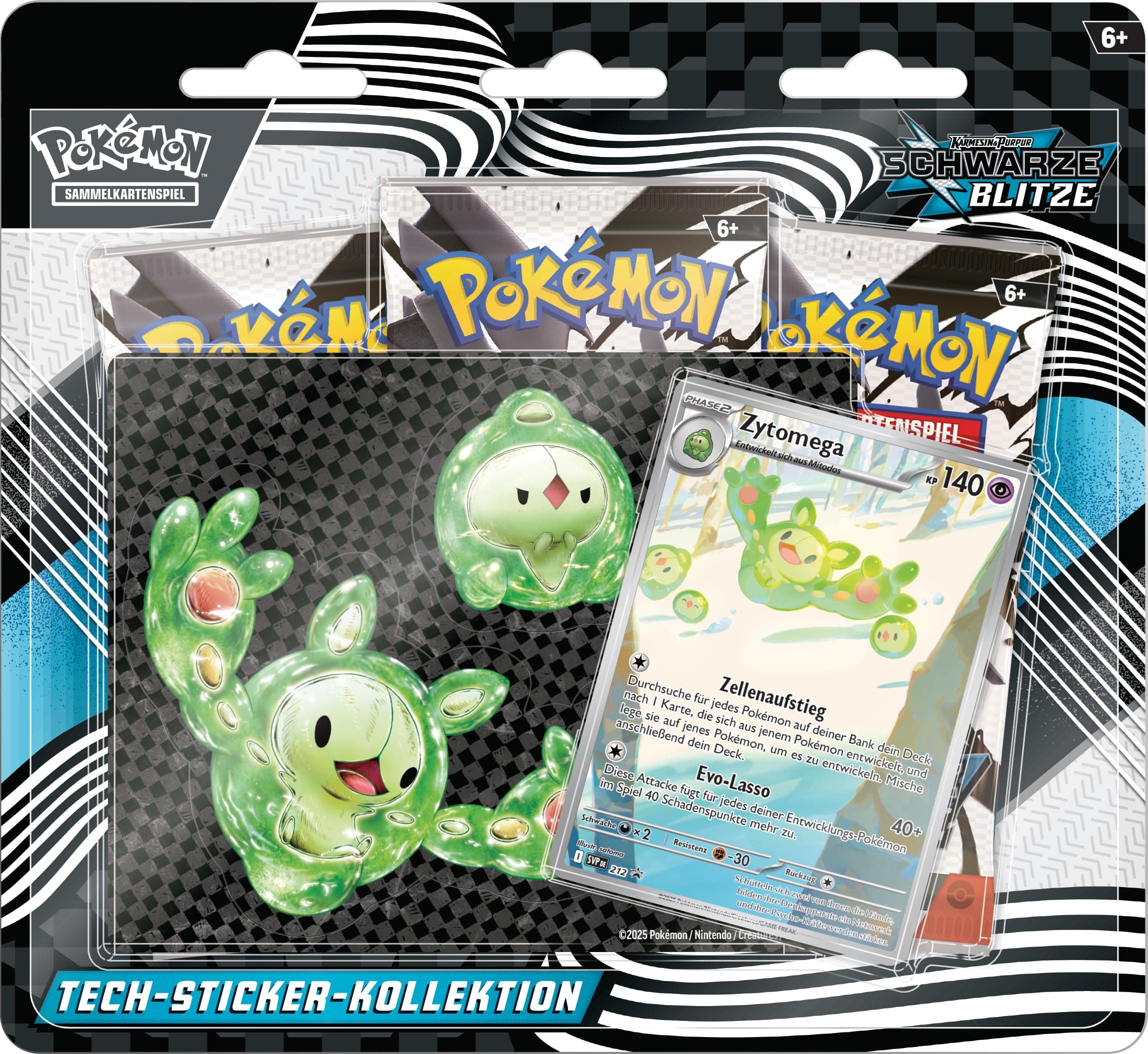 Pokémon-Sammelkartenspiel: Tech-Sticker-Kollektion Karmesin & Purpur