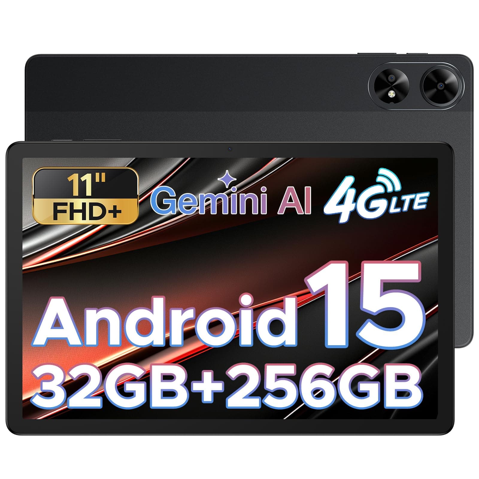 DOOGEE Tab G6+ 2025 – Neuestes Android 15 AI Tablet 11 Zoll, FHD+ 🚀