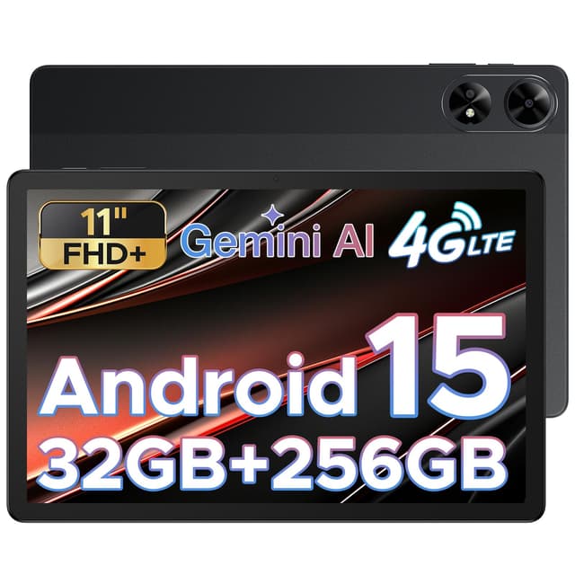 DOOGEE Tab G6+ 2025 – Neuestes Android 15 AI Tablet 11 Zoll, FHD+ 🚀