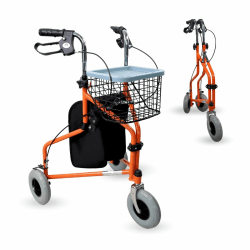 Mobiclinic Caleta Rollator Gehwagen für Senioren und Behinderte 🟠