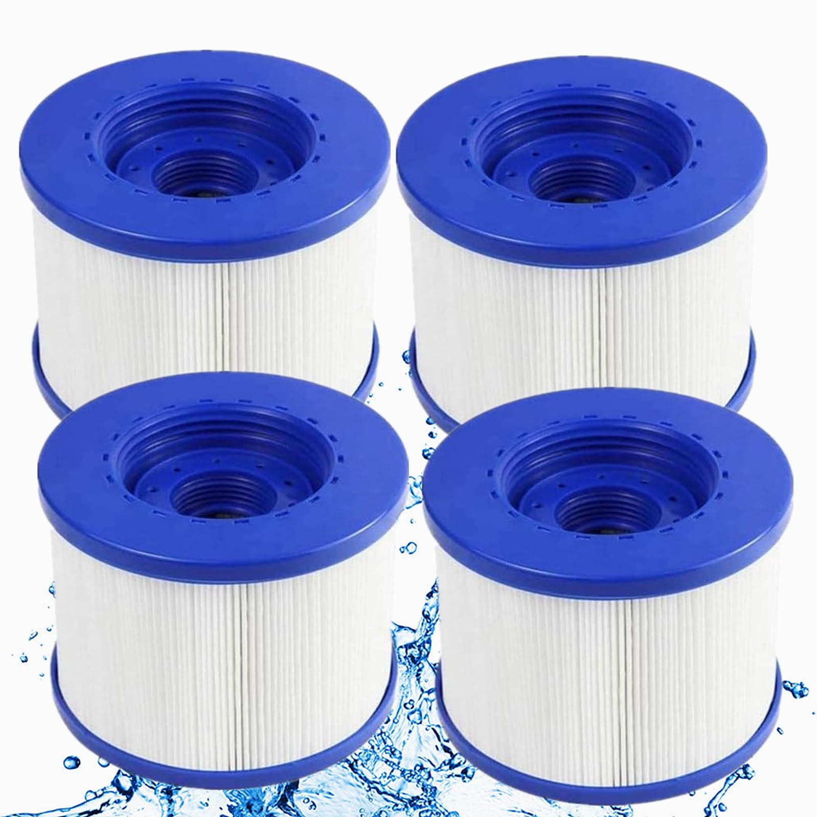 woejgo Pool Filter für Spa Filterpatrone Filter, Kartusche mit Schraubgewinde für Spa