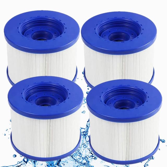 woejgo Pool Filter für Spa Filterpatrone Filter, Kartusche mit Schraubgewinde für Spa