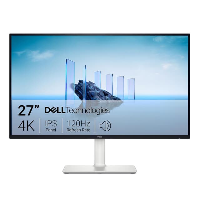 Dell 27 Plus Monitor - S2725QS, 4K UHD (3840x2160), 120Hz, IPS, 4ms, AMD FreeSync Premium 🌟