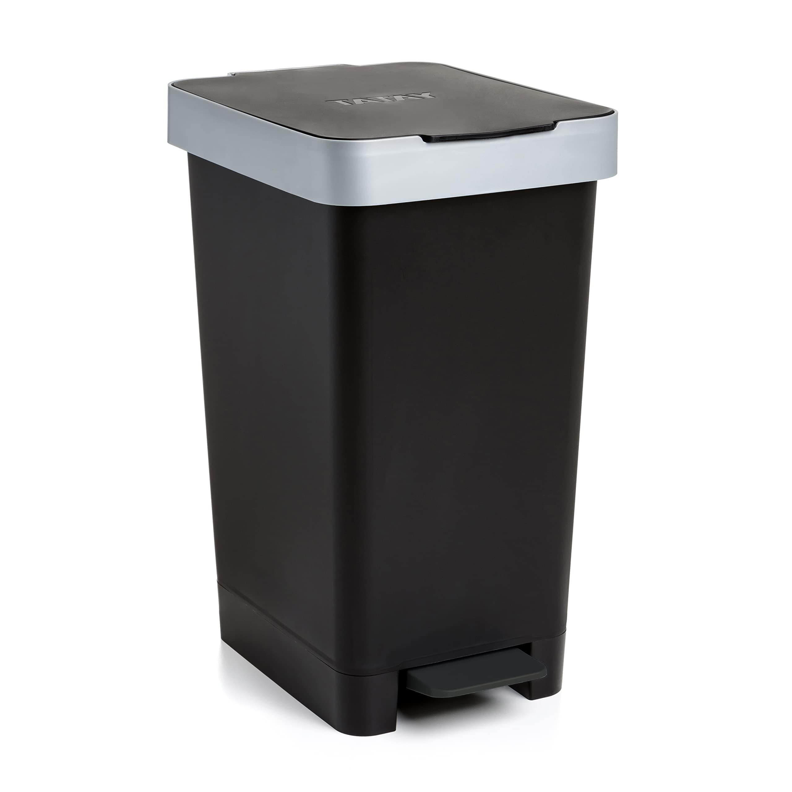 🗑️ TATAY Smart 25L Mülleimer mit Pedal | Kompaktes und funktionales Design 🌟