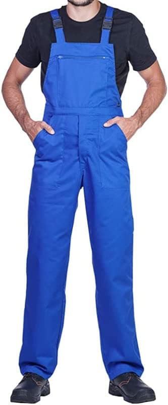 Mazalat Lange Latzhose mit Multifunktionstaschen | Berufsbekleidung für Handwerker und mehr! 👨‍🔧🔨